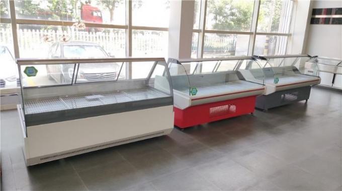 Pintu Geser Es Krim Showcase Freezer Pendinginan Langsung 10 Baki 6 Barel 11