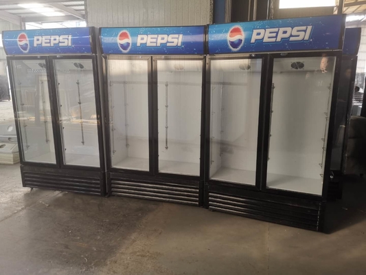 Glass Door Display Chiller Glass Front Refrigerator Freezer
