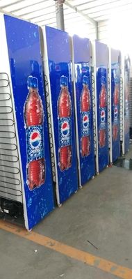 Glass Door Display Chiller Glass Front Refrigerator Freezer
