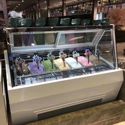 Ice Porridge Ice Cream Small Display Cabinet