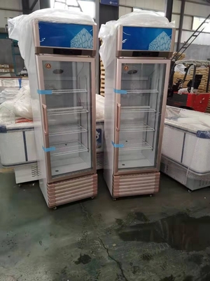 LC-338 Professional Manufacture Refrigerated Showcase Commercial Upright Freezer