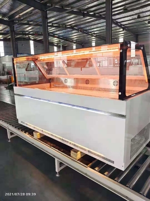 Supermarket Air Cooling Deli Chiller Display Cabinet Butchery