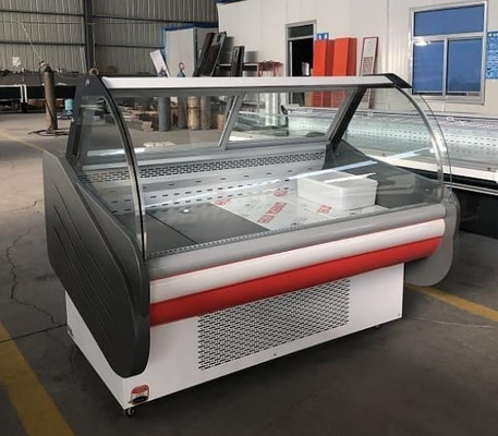Commercial Butcher Deli Display Freezer Supermarket
