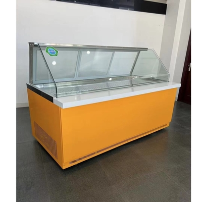 Stainless Steel Deli Display Freezer