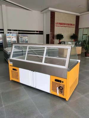 Stainless Steel Deli Display Freezer