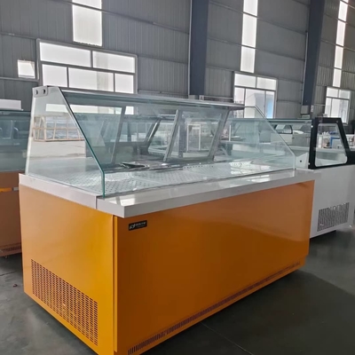 Stainless Steel Deli Display Freezer