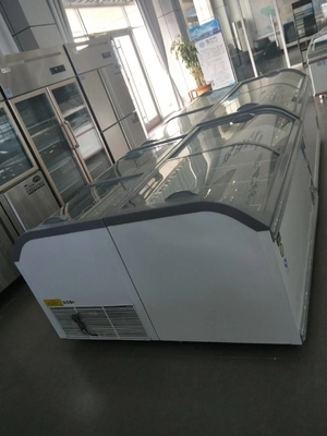 Special large capacity freezer refrigeration facilities for white supermarket