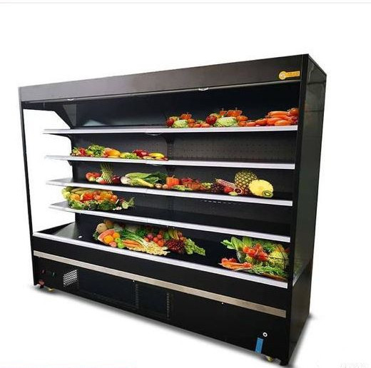 Supermarket Air Curtain Cabinet 2000L 71 Cubic Foot